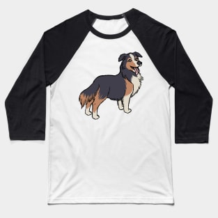 Shetland Sheepdog (Doggust 2022) Baseball T-Shirt